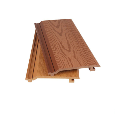 kaufen Wasserdichtes WPC Außenwandbrett 145x20.5mm Holz-Kunststoff-Verbundplatte für Dekoration on-line-Fertigung
