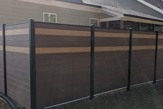 kaufen WPC Außenwand Zaunpaneel 24x170mm Termitenresistent on-line-Fertigung