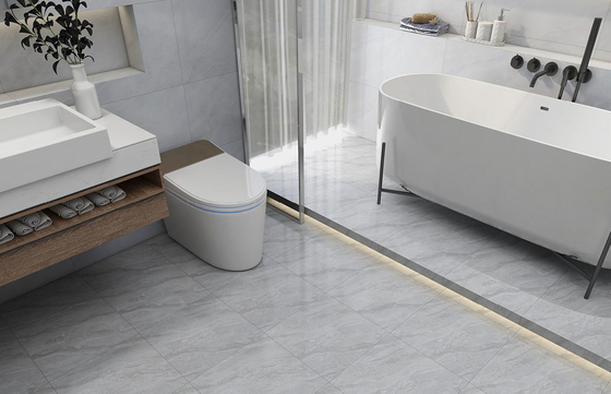 kaufen Kratzfeste Glasmatte Keramik Rustikale Fliesen Für Wohnzimmer Und Marmor Aussehen Fußbodenfliesen 400x400mm Für Bad on-line-Fertigung