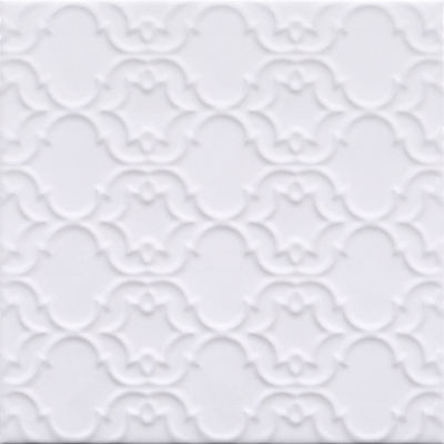 kaufen Weiße, rustikale Keramikfliese 20x20cm für Boden und Wand on-line-Fertigung