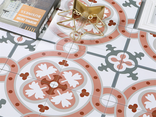 kaufen Nicht rutschfähige 200x200mm Innenwand und Boden Floral Keramik Rustikale Fliesen für Badezimmer und Küche on-line-Fertigung