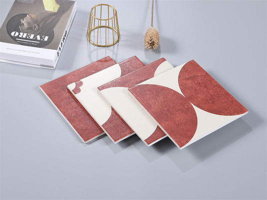 kaufen Rote Beige 20x20cm Keramikrustikafel für Innenfußbodenwand on-line-Fertigung
