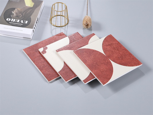 kaufen Verschleißbeständig Rot 20x20cm Innenfußboden Keramikrustikale Fliesen Für Esszimmer Und Haus 4 Stile on-line-Fertigung