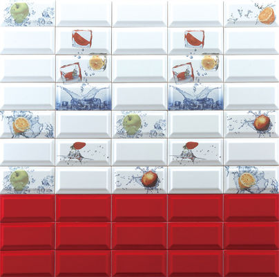 kaufen AAA-Klasse weiße Karosserie Innenraum Brotfliesen 75x152mm on-line-Fertigung