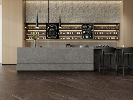 kaufen Dauerhafte Sintersteinplatten Grau für Wohnzimmer und Esszimmer 1420x2700mm on-line-Fertigung