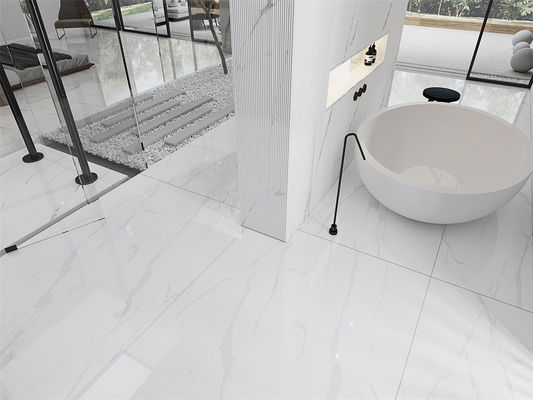 kaufen Weißer Carrara polierter Sinterstein Platte 1420x2700mm on-line-Fertigung