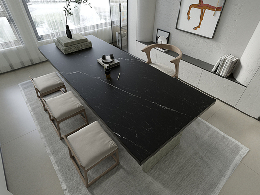 kaufen Elegantes AAA-Innenfußboden Sintersteinplatte 1420x2700mm Für ein Einkaufszentrum on-line-Fertigung