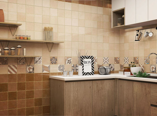 kaufen Braune 300x600mm Keramik-Wandfliese für Küche - AAA-Tonqualität on-line-Fertigung