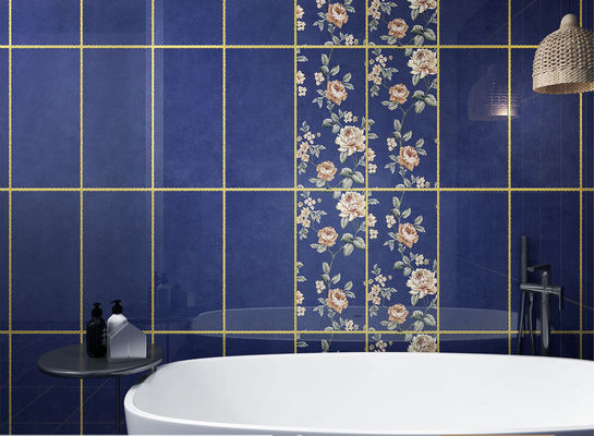 kaufen Antibakterielle mit Gold beschichtete Keramikwandfliesen 300x600mm on-line-Fertigung