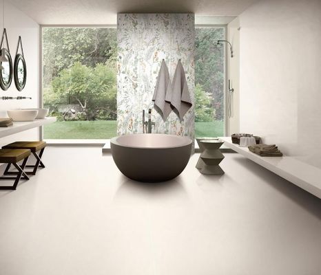 kaufen Beige 750x1500mm Antibakterielle, weich glasierte Porzellan-Bodenfliese on-line-Fertigung