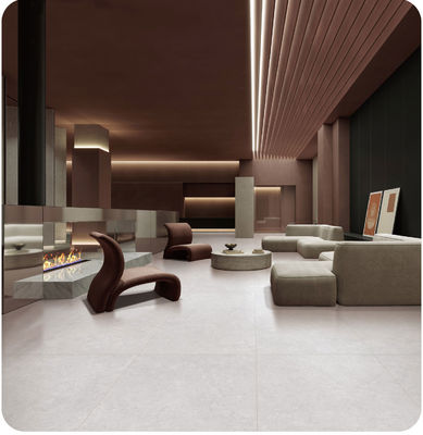 kaufen Beige 600x1200mm antibakterielle Porzellanfliesen für Innenböden on-line-Fertigung