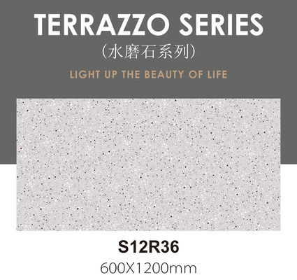 kaufen 600x1200mm säurebeständige Terrazzo-Porzellanbodenfliesen on-line-Fertigung