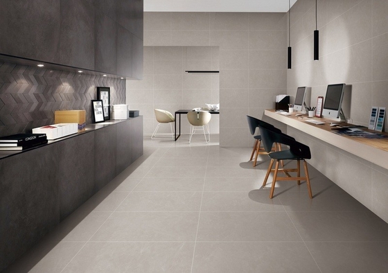 kaufen Graue, elegante und stilvolle 400x800mm matte, glasierte Keramik-Wandfliese für Projekte und Gebäude on-line-Fertigung