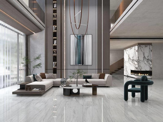 kaufen 1200x1200mm Weiß polierte, glasierte Porzellanfliese 0,05% WA on-line-Fertigung