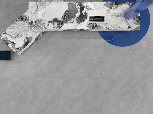 kaufen Grau Marmor Optik 1200x1200mm Polierte, glasierte Porzellanfliese on-line-Fertigung