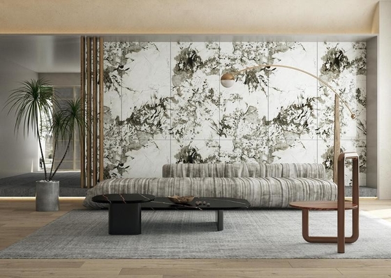 kaufen 900x1800x9 mm Porzellanpolierte Glasfliesen für das Esszimmer on-line-Fertigung