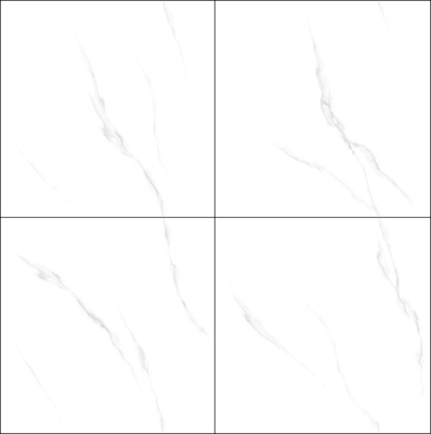 kaufen Weiße, fleckenfeste und feuerfeste 800x800mm Carrara-polierte verglaste Porzellanfliesen für Schlafzimmer und Projekt on-line-Fertigung