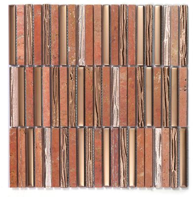 kaufen Atemberaubende 282x294mm Innenwand-Natursteinmosaike für Esszimmer und kreative Dekoration on-line-Fertigung