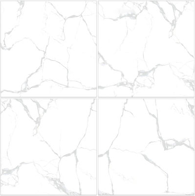 kaufen Indoor Floor Scratch-resistant 1mx1m Carrara Polished Glazed Porcelain Tiles for Dining Room on-line-Fertigung