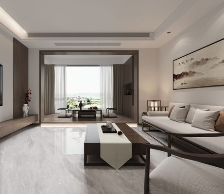 kaufen Grauer Sandstein 1mx1m Dekorativer Innenboden Polierte glasierte Porzellanfliese für Hotel und Projekt on-line-Fertigung