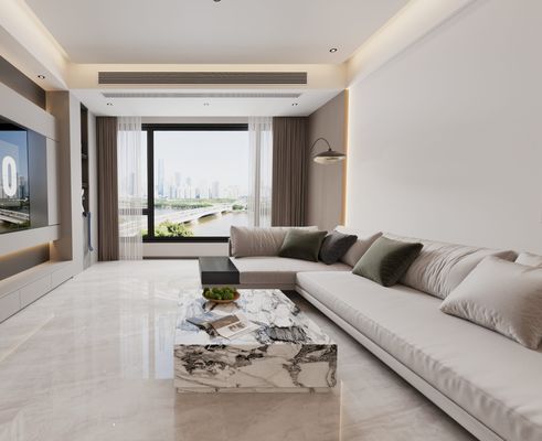 kaufen Rastfestes, stilvolles Innenfußboden 1000x1000mm Polsterglas Porzellentfliesen für Bürodesigns on-line-Fertigung