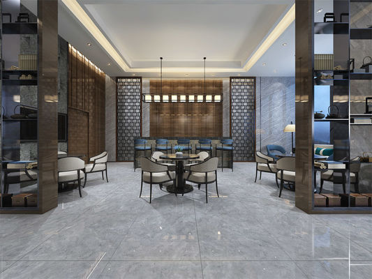 kaufen Marmor-Steinplatten SGS-500SQM, Grey End Interior Floor Tile 80x80cm on-line-Fertigung