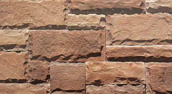 kaufen 500SQM kultivierter Stein im Freien, unregelmäßiges Steinwand-Furnier-Blatt des Pilz-3D on-line-Fertigung