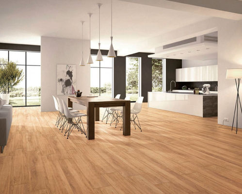 kaufen Holz ISO13006 200x1200mm bewirkt Porzellan-Fliesen im Freien, hölzerne Mehrfarbenfliese Grad AAA on-line-Fertigung