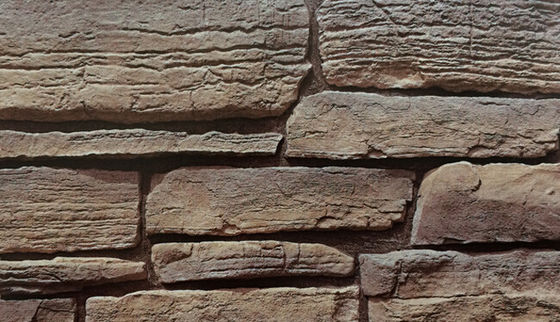 kaufen Hardy Fireproof Artificial Culture Stone, 14mm Schiefer-Stein Furnier-Blatt500sqm on-line-Fertigung