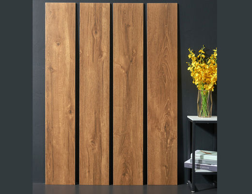 kaufen AAA-Qualität Holzoptik-Porzellanfliesen 250x1500mm Hellbraun on-line-Fertigung