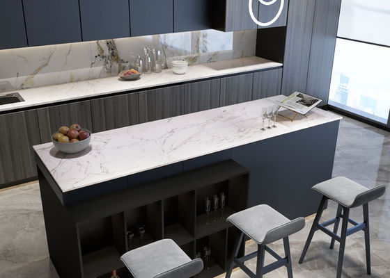 kaufen Weiße gesinterte Steinstärke Soems Carrara platten-15mm on-line-Fertigung
