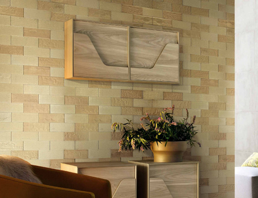 kaufen Goldene Stärke der Metallinnenwand-dekorative Fliesen-8.5mm on-line-Fertigung