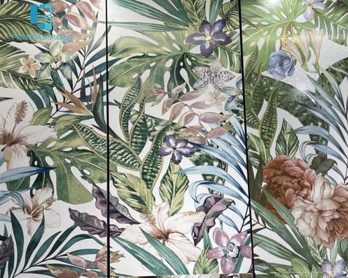 kaufen 60x120cm Blume Gold Farbe Bodenfliesen Schlafzimmer Dekorieren Porzellanfliesen on-line-Fertigung