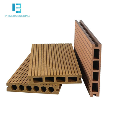 Rutschfeste Nut-Art WPC-Decking verschalt Planken-Straßen-Garten-Technik-Boden im Freien
