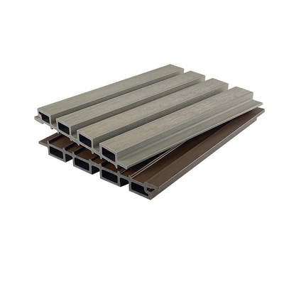 Feuerfeste 25x227mm WPC Fassadenelement-Holz-zusammengesetzte kratzende Plastikplanken-Innenbrett-Büro-Projekt