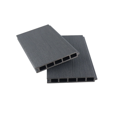 Dunkler Gray Wood Plastic Composite Panel außerhalb Hof-Pergola-Raumunterteilung 170x24mm
