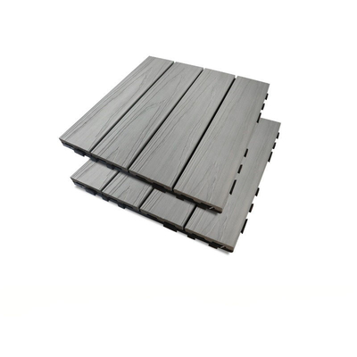 Planken-Plastikbalkon 30x30mm hölzerner zusammengesetzter Bodenplatte-Gray Stitched Building Outdoor Boards WPC