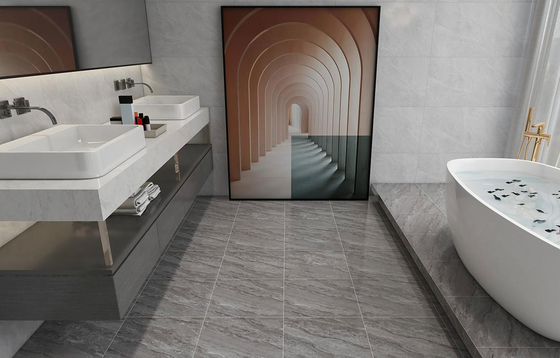 Firebrick 400x400mm Glasmatte Innen Keramik Rustikale Fliesen Für Wohnzimmer Und Stilvolle Bodenfliesen Für Esszimmer