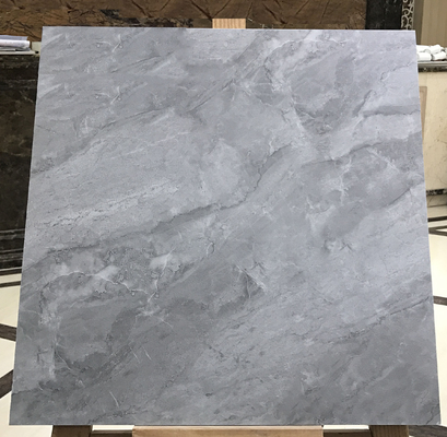 Nicht rutschfähige keramische Fliesen für das Wohnzimmer 400x400 mm Glasmatte Grau