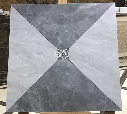 Graue 400x400mm Keramikrustikale Fliesen für Boden und Wand im Innenbereich