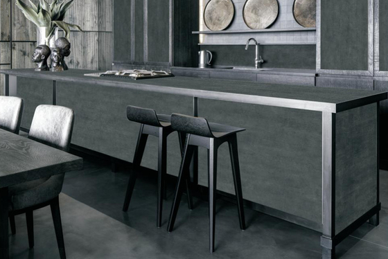 Brooke Grau Sintersteinplatte 1600x3200x12mm Matte Oberfläche