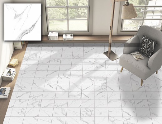 Carrara Weiß 250x250mm Boden Keramik Rustikalfliesen Für Wohnzimmer Und Langlebige Wandfliesen Für Dekoration