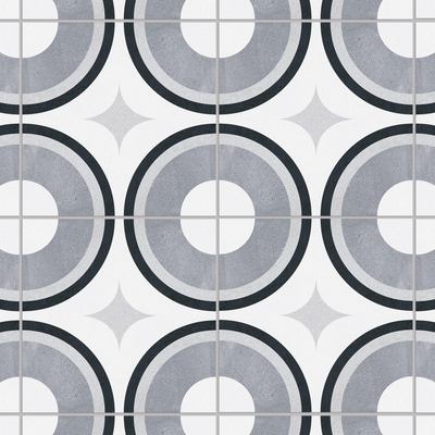 Graue weiße Keramik Rustikafel 250x250mm für Küche Bad