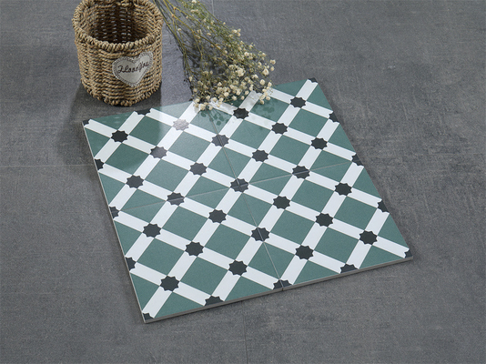 Kratzfeste Keramikfliesen 200x200mm für Wohnzimmer und rutschfeste grüne Wandfliesen für Hotels