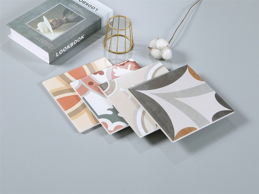 4 Stile Umweltschonend 200x200mm Innenwände und Boden Keramikrustikale Fliesen für Restaurant und Wohnzimmer