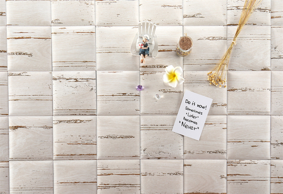Beige 152x152mm Quadrat Keramik Brotfliesen für die Küche