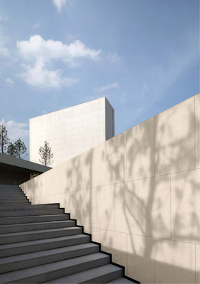 Beige Matte, halbpolierte Outdoor-Steinfliese 600x1200mm