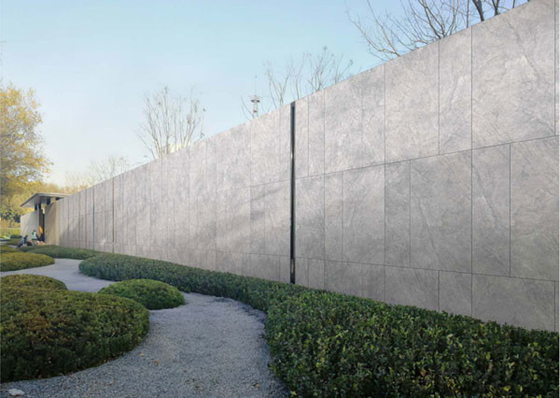 Nicht rutschfähige Wandfliesen Licht Grau Leicht gefüllte Oberfläche 120x60cm Matt Außen Vorhang Wandfliesen Für Garten