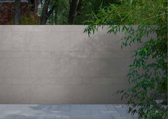 Graue Matte Antike Veredelung Sandstein Außen Vorhang Wand Dicke Fliese Für Einkaufszentrum 1200x600mm