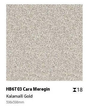 600x600mm Grau Gelb Ton Outdoor Steinfliese 18mm Dick